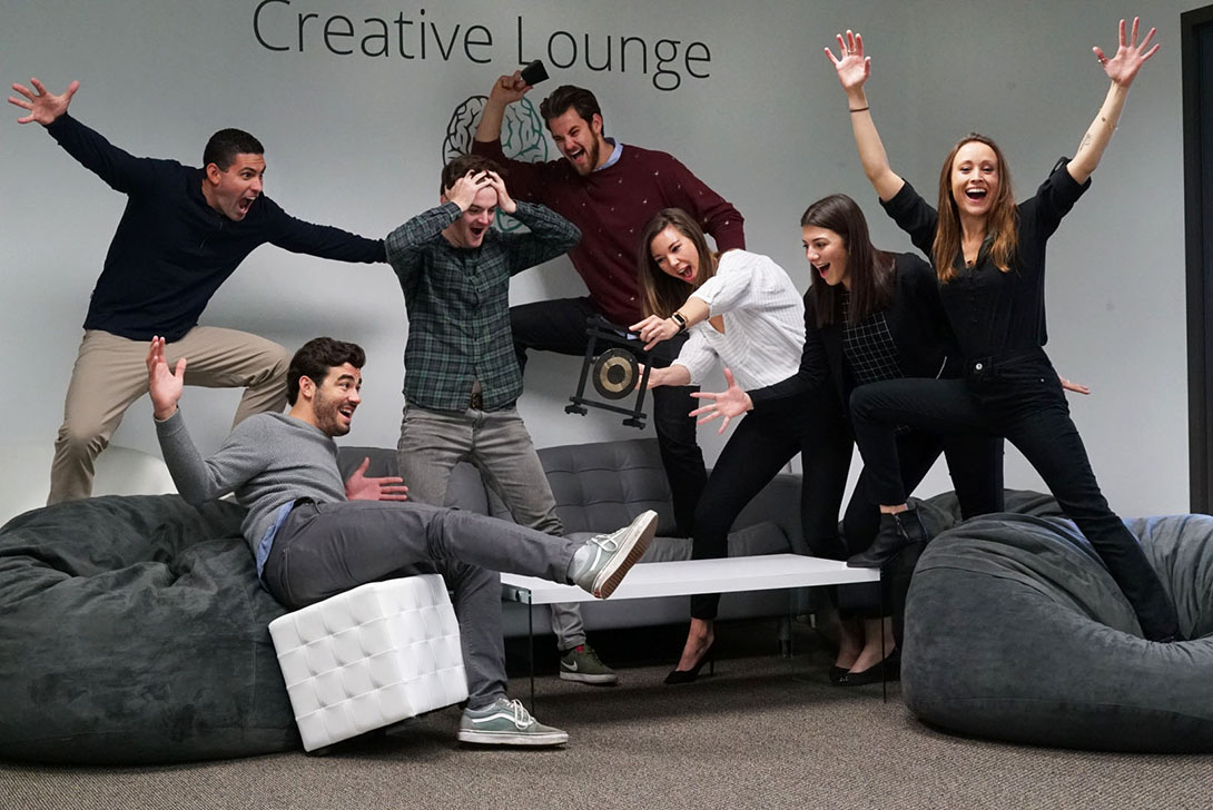 Marketing Team Photo Creative Lounge 1090